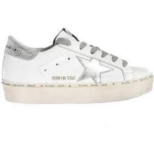 Golden Goose Snygga Sneakers för Män och Kvinnor White, Dam