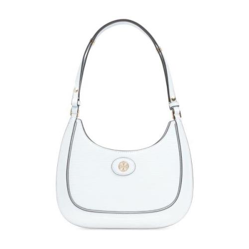 Tory Burch Konvertibel Halvmåneväska White, Dam