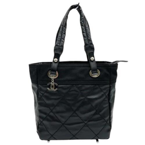 Chanel Vintage Pre-owned Plast handvskor Black, Dam