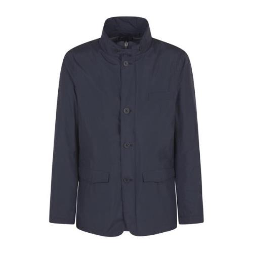 Herno Blå GoreTex 2Lager Blazer Jacka Blue, Herr