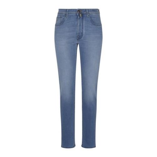 Jacob Cohën Slim Fit 5 Ficka Jeans Blue, Herr