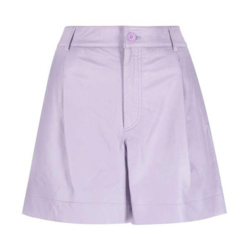 P.a.r.o.s.h. Maciock23 Shorts - Stilren och Trendig Purple, Dam