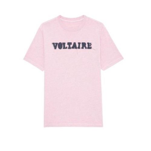 Zadig & Voltaire Voltaire Stilfull Skjorta Pink, Dam