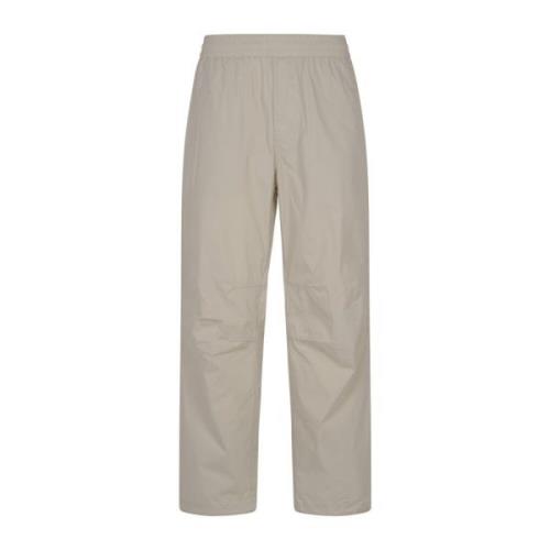 Burberry Coated Twill Dragsko Byxor Beige, Herr