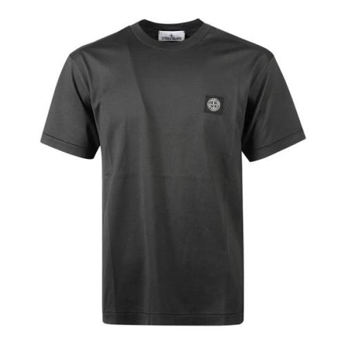 Stone Island Casual Bomullstee i Olika Färger Gray, Herr