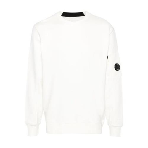 C.p. Company Signaturglasögon Sweatshirt White, Herr