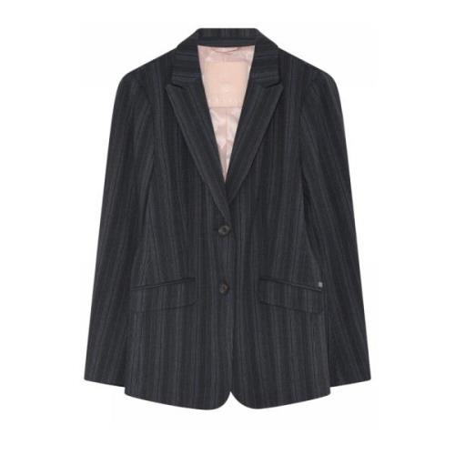 Gustav Klassisk Blazer Stacie Midnight Black, Dam