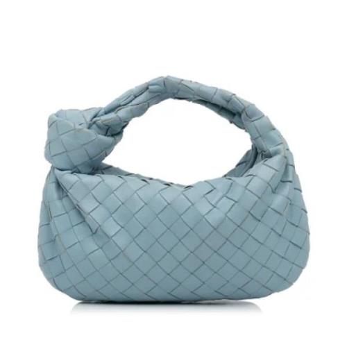 Bottega Veneta Vintage Pre-owned Laeder handvskor Blue, Dam