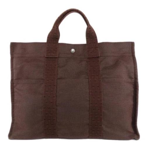 Hermès Vintage Pre-owned Canvas totevskor Brown, Dam