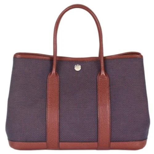 Hermès Vintage Pre-owned Tyg totevskor Brown, Dam