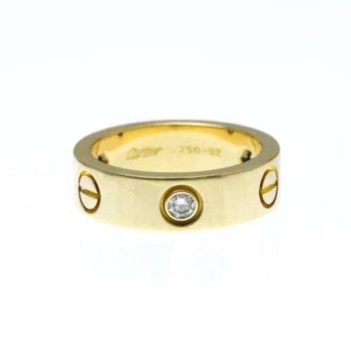 Cartier Vintage Pre-owned Guld ringar Yellow, Dam