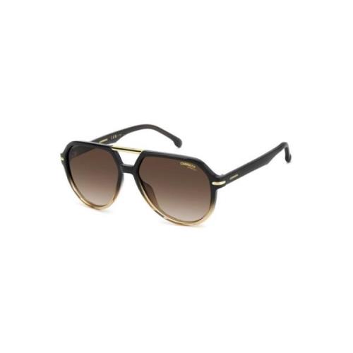 Carrera Grå Beige Brun Skugga Solglasögon Brown, Unisex