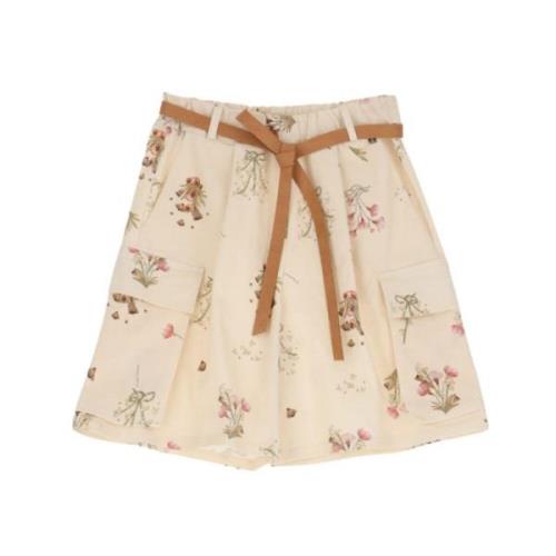 Dixie Fantasi Bermuda Shorts Beige, Dam