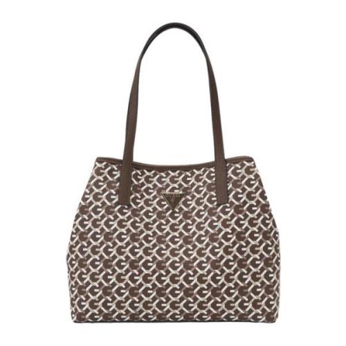 Guess Vikky II 2-i-1 Tote Brun Multi Brown, Dam