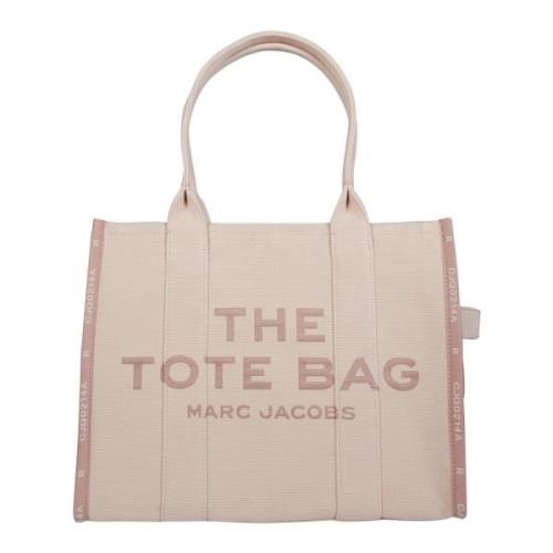 Marc Jacobs Tyg Shopper Väska Pink, Dam