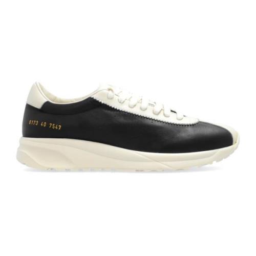 Common Projects Sneakers Track Euro Black, Dam