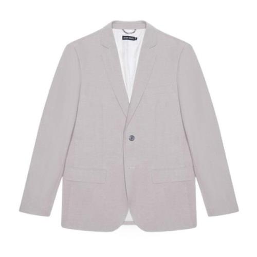 Antony Morato Grå Enkel Knapp Blazer Vår/Sommar Gray, Herr