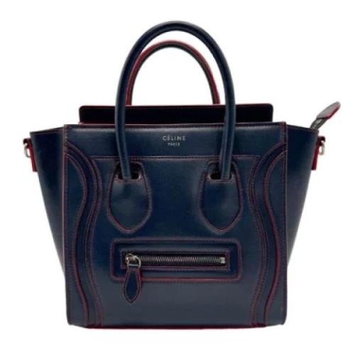 Celine Vintage Pre-owned Laeder celine-vskor Blue, Dam