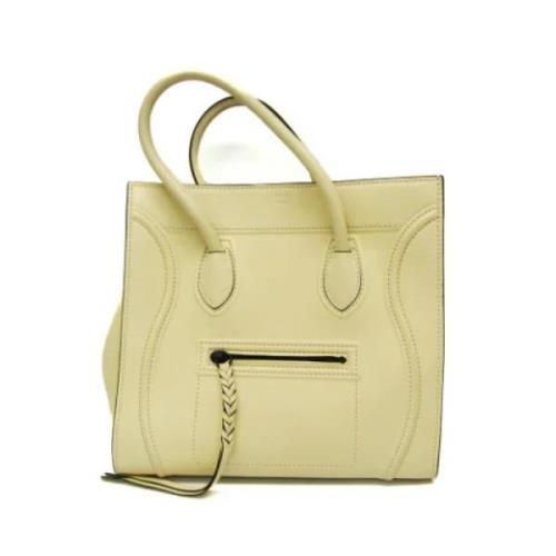 Celine Vintage Pre-owned Laeder celine-vskor Yellow, Dam