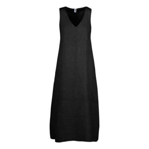 BomBoogie Maxi Dresses Black, Dam