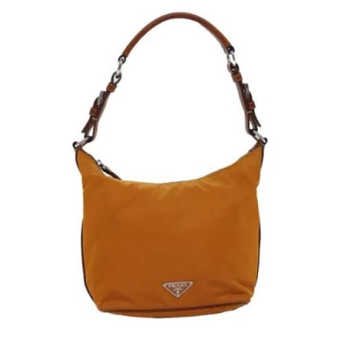 Prada Vintage Pre-owned Tyg prada-vskor Orange, Dam