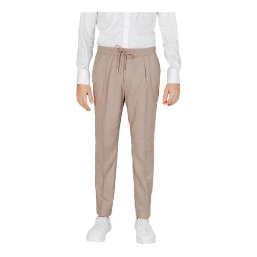 Antony Morato Beige Elastiska Byxor med Fickor Beige, Herr