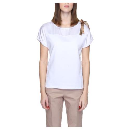 Alviero Martini 1a Classe Vit Bomull Kortärmad T-shirt Kvinnor White, ...