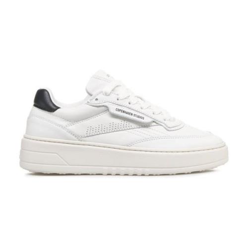 Copenhagen Shoes Mocka Sneakers med Logodetaljer White, Dam