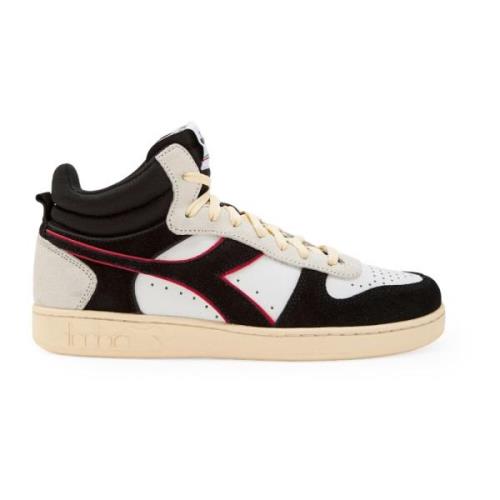 Diadora Läder Sneakers Black, Herr