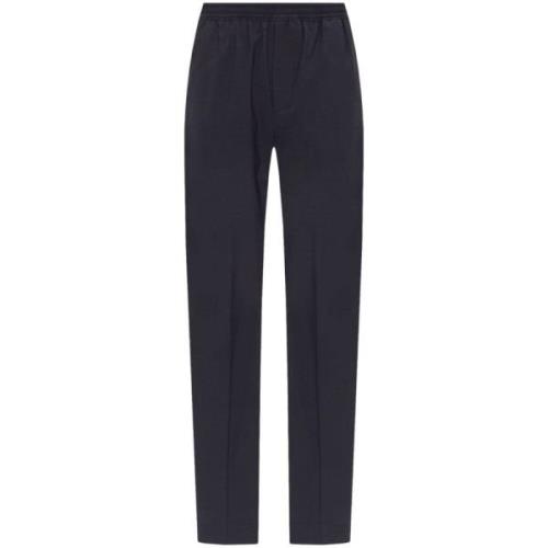 Givenchy Marinblå Elastisk Midja Jogger Byxor Blue, Herr