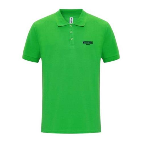 Moschino Kortärmad Polotröja Green, Herr