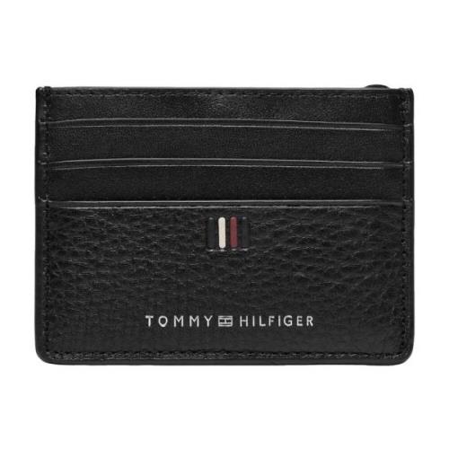 Tommy Hilfiger Svart Innerfickplånbok Black, Herr