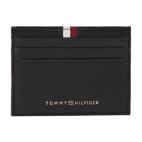 Tommy Hilfiger Svart Korthållare Plånbok Black, Herr