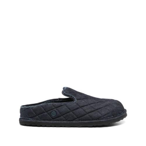 Birkenstock Denim Sandaler Vadderad Diamant Quiltad Blue, Herr