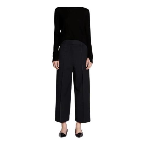 Proenza Schouler Upcycled Wool Culottes med Breda Ben Black, Dam