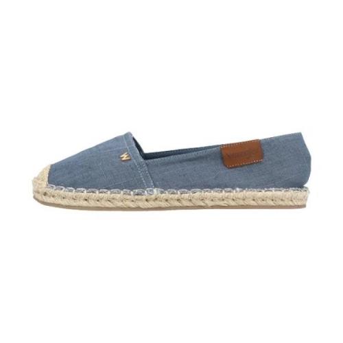 Wrangler Sommar Espadrillos för Kvinnor Blue, Dam