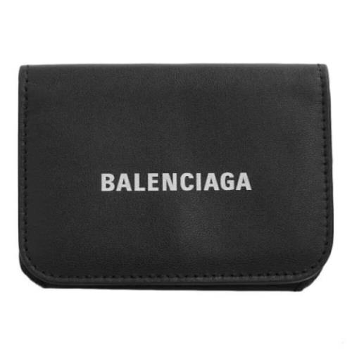 Balenciaga Vintage Pre-owned Laeder plnbcker Black, Unisex