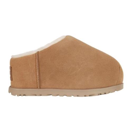 UGG Chestnut Pumped Slide Sandaler Beige, Dam