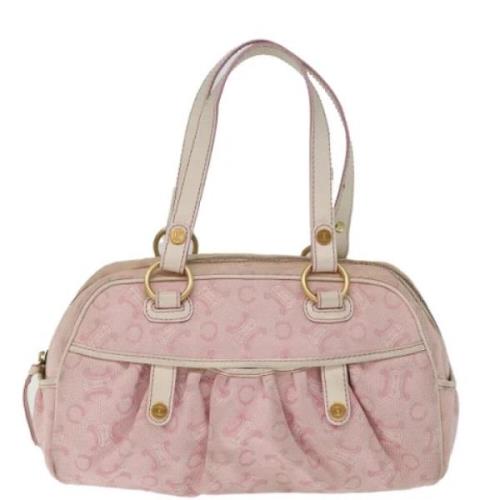 Celine Vintage Pre-owned Canvas celine-vskor Pink, Dam