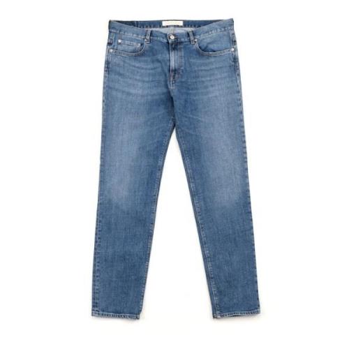 Jeanerica Slim-Fit 5 Pocket Jeans Blue, Herr