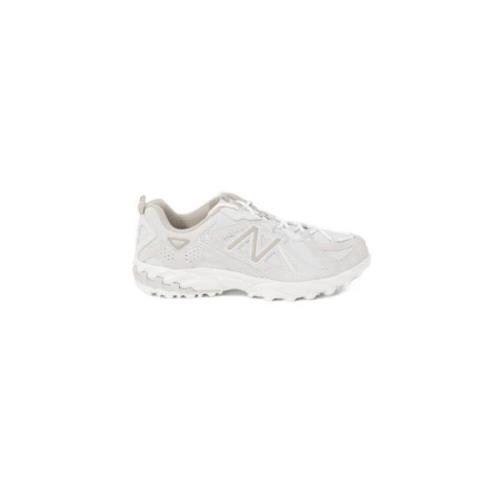 New Balance Beige Läder Sneakers med Gummisula Beige, Herr