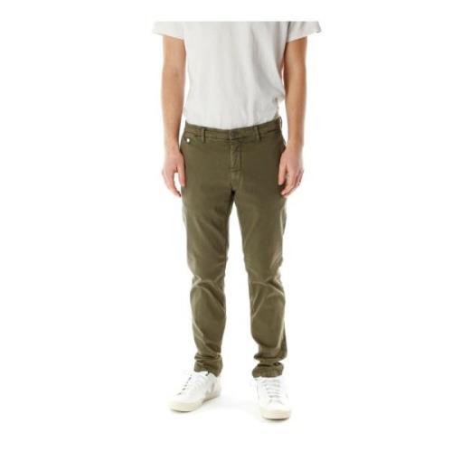 Replay Tapered Fit Chino Pants Green, Herr