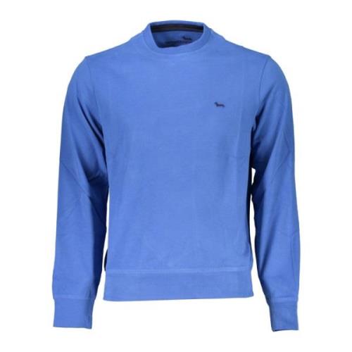 Harmont & Blaine Blå Långärmad Sweatshirt med Tryck Blue, Herr