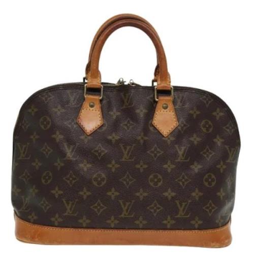 Louis Vuitton Vintage Pre-owned Canvas handvskor Brown, Dam