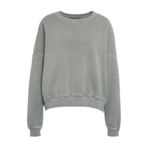 Kaos Grå Sweatshirt Aw24 Gray, Dam