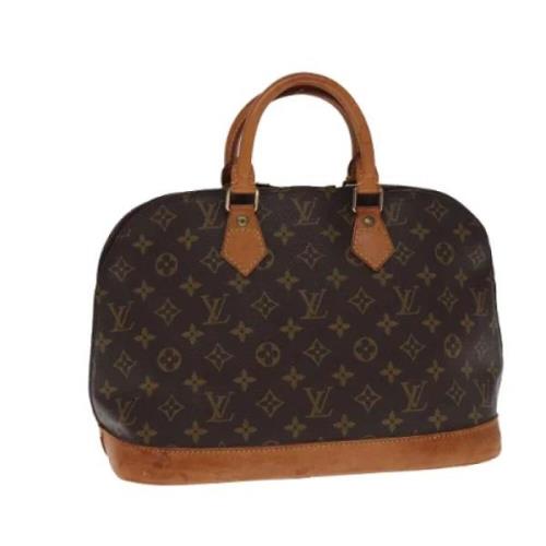 Louis Vuitton Vintage Pre-owned Canvas handvskor Brown, Dam