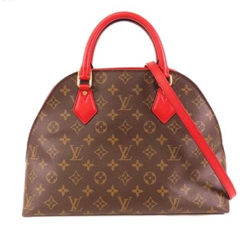 Louis Vuitton Vintage Pre-owned Canvas handvskor Brown, Dam