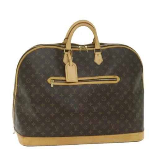 Louis Vuitton Vintage Pre-owned Canvas handvskor Brown, Dam