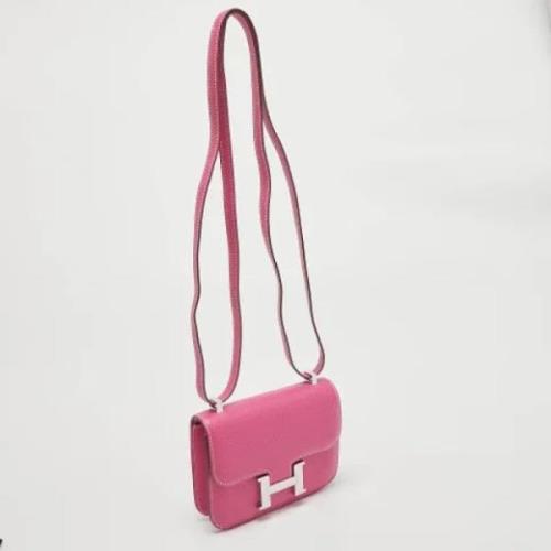 Hermès Vintage Pre-owned Laeder axelremsvskor Pink, Dam