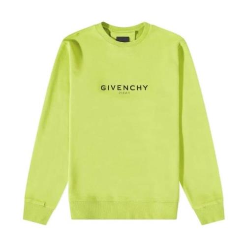 Givenchy Stilfull Stickad Topp Green, Herr